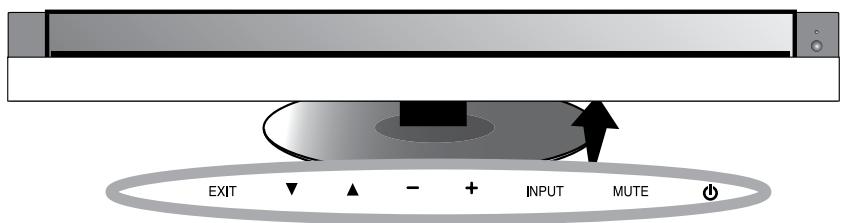 NEC M40 - Panneau de commande - 1