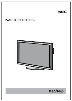NEC M40 - Limpieza del gabinete - 5