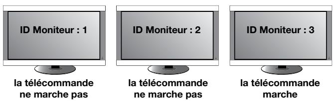 NEC M40 - POUR UTILISER LE MODE ID DE TÉLECOMMANDE : - 2