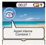 ORANGE VERSATIS 2900 - Répondre à un appel interne - 1