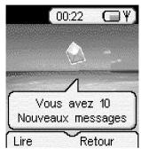 ORANGE VERSATIS 2900 - CONSULTER LA LISTE DES MESSAGES REÇUS - 1