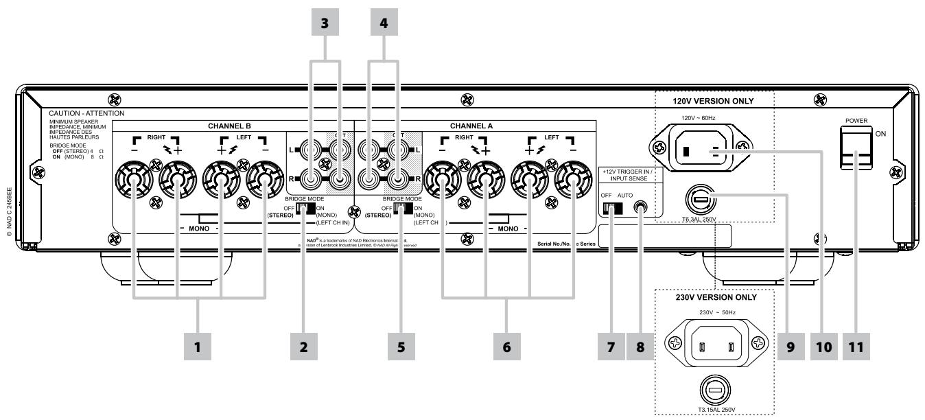 NAD C245 - REMARQUE IMPORTANTE - 1