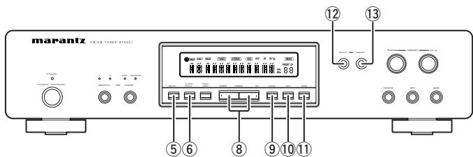 MARANTZ ST600 - Suppression de stations prérégliées - 1