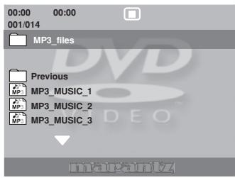 MARANTZ DV4001 - Insert a disc. - 1