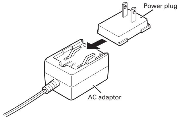 MARANTZ IS301E - POWER PLUG ATTACHMENT PROCEDURES - 1