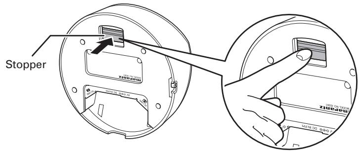 MARANTZ IS301E - INSTALLATION PROCEDURES FOR THE BASE UNIT - 1