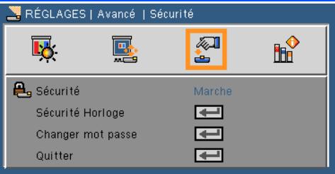 NEC U250X,  U260W,  V230X - Avance | Sécurité - 1