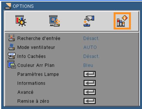 NEC U250X,  U260W,  V230X - OPTIONS - 1