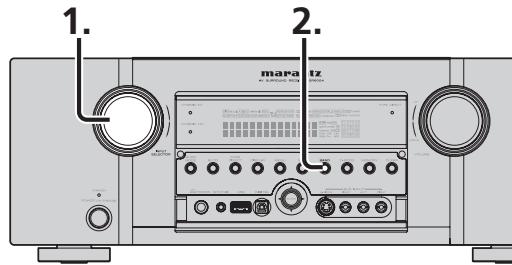 MARANTZ SR6004 - SELECTIONNNER UNE SOURCE D'ENTREE - 1