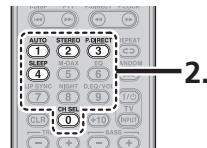 MARANTZ SR6004 - RéINITIALISATION DU CODE - 2