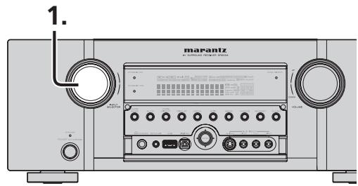 MARANTZ SR6004 - PREPARATIFS POUR LES OPÉRATIONS USB - 1