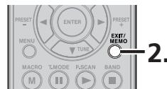 MARANTZ SR6004 - EFFACER DE LA MÉMOIRE LES STATIONS PRÉSELECTIONNÉES - 2
