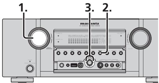 MARANTZ SR6004 - MODE DE RECHERCHE DE PRÉSELECTIONS - 1