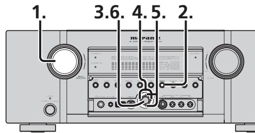 MARANTZ SR6004 - MODE DE RECHERCHE PAR CATEGORIE - 1