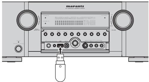 MARANTZ SR6004 - RACCORDEMENT DU SUPPORT USB - 1