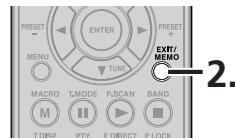 MARANTZ SR6004 - MÉMOIRE DE PRESELECTION - 2
