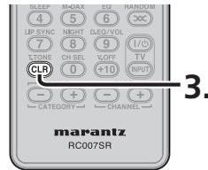 MARANTZ SR6004 - EFFACER DE LA MÉMOIRE LES STATIONS PRÉSELECTIONNÉES - 3