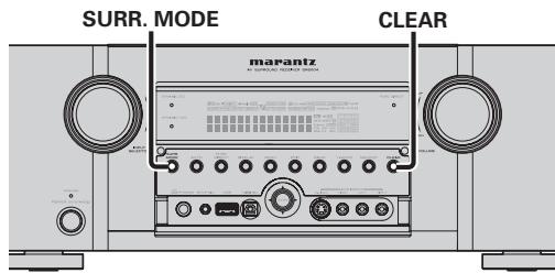 MARANTZ SR6004 - POUR REINITIALISER L'APPAREIL - 1