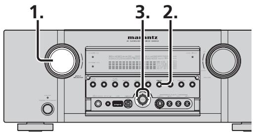 MARANTZ SR6004 - MODE DE RECHERCHE DE PRESELECTIONS - 1