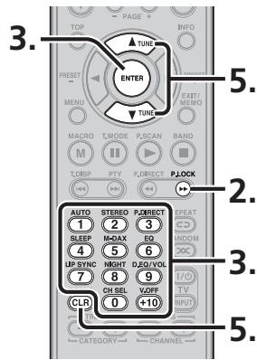 MARANTZ SR6004 - RÉGLER/LIBÉRER LE VERROUILAGE PARENTAL - 2