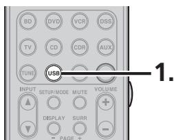 MARANTZ SR6004 - OPÉRATION DU PÉRIPHÉRIQUE DE STOCKAGE iPod (SR6004 UNIQUÉMENT) - 2