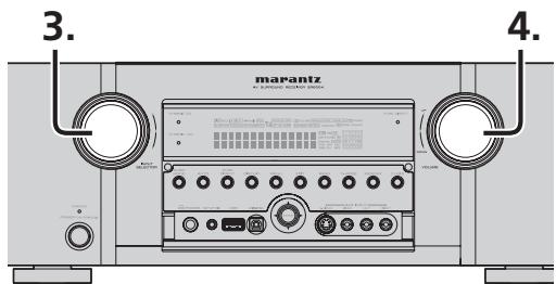 MARANTZ SR6004 - LECTURE DANS LA ZONE PAR LES PRISES ZONE OUT - 1