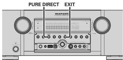 MARANTZ SR6004 - VERROUILLAGE DES TOUCHES DU PANNEAU AVANT DE L'APPAREIL - 1