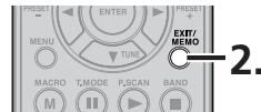 MARANTZ SR6004 - MÉMOIRE DE PRESELECTION - 2