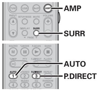 MARANTZ SR6004 - SELECTIONNER LE MODE SURROUND - 2