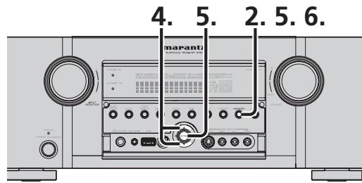 MARANTZ SR6004 - SAISIE DU NOM DES STATIONS PRÉSELECTIONNÉES - 1