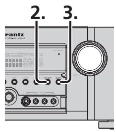MARANTZ SR6004 - EFFACER LES STATIONS PRÉSELECTIONNÉES DE LA MÉMOIRE - 1