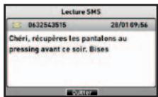 INFORAD SMART - - Lecture des SMS - 2