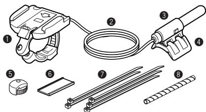 CAT EYE CC-ED300 - Installation du compteur sur votre névo - 1