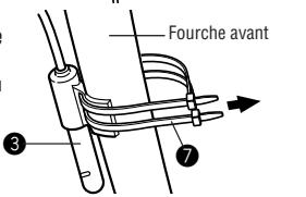 CAT EYE CC-ED300 - Installer le capteur et regler l'ecart entre l'aimant et le capteur. - 1