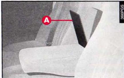 ALFA ROMEO 166 - Compartment de passage des skis - 1