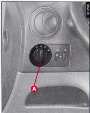 ALFA ROMEO 166 - COMMUTATEUR DES FEUX (fig. 31) - 1
