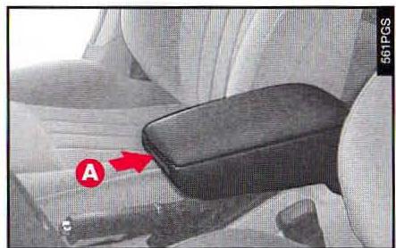 ALFA ROMEO 166 - Accoudoir central (fig. 34-35) - 2