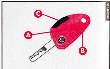 ALFA ROMEO 166 - SYSTEME D'OUVERTURE/ FERMETURE DES PORTES A DISTANCE - 1
