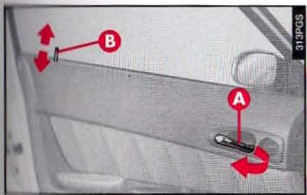 ALFA ROMEO 166 - Portos avant (fig. 22): - 1