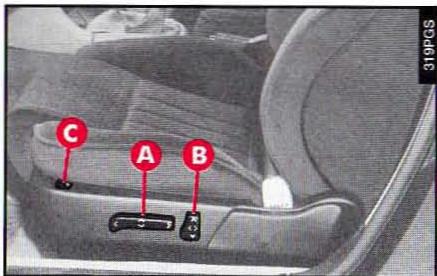 ALFA ROMEO 166 - Mémorisation des positions du siège conducteur (fig. 28) - 2