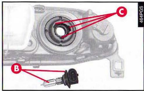ALFA ROMEO 166 - FEUX DE ROUTE - 1