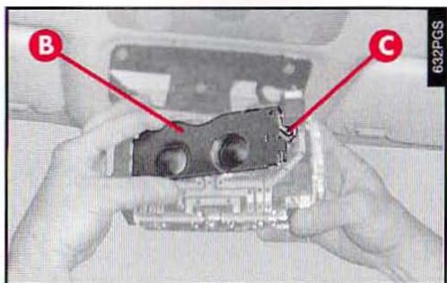 ALFA ROMEO 166 - PLAFONNIER AVANT - 2