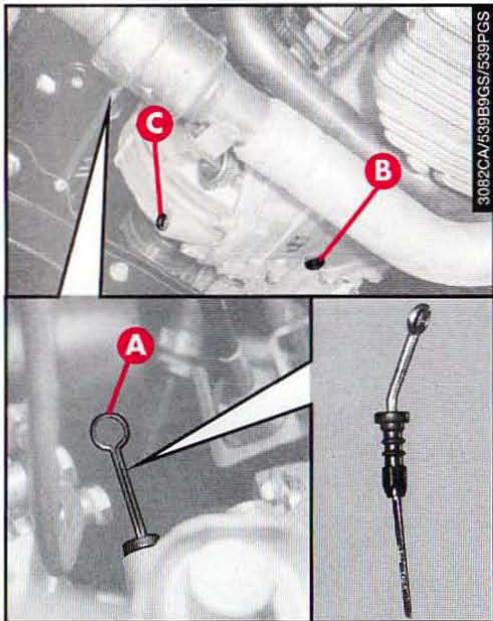 ALFA ROMEO 166 - VERIFICATION DU Niveau ET VIDANGE DE L'HUILE BOITE DE VITESSES ET DIFFERENTIEL - 1