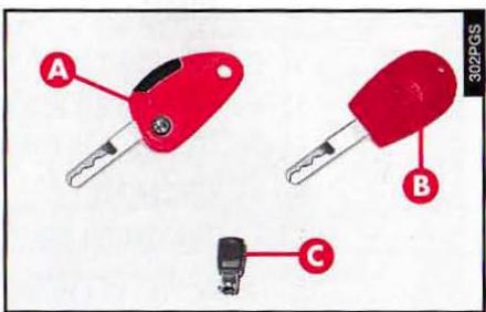 ALFA ROMEO 166 - LES CLES - 1