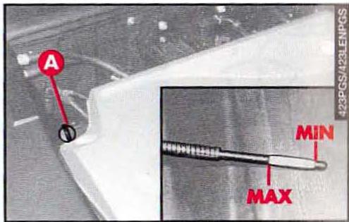 ALFA ROMEO 166 - CONTROLE DU Niveau DE L'HUILE MOTEUR - 4