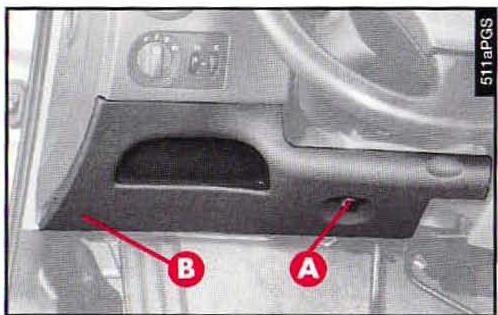 ALFA ROMEO 166 - FUSIBLES ET RELAIS DANS LE BOITIER PORTE-FUSIBLES - 1
