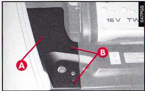 ALFA ROMEO 166 - APPOINT DU LIQUIDE LAVE-GLACE/LAVE-PHARES (fig. 30-31) - 1