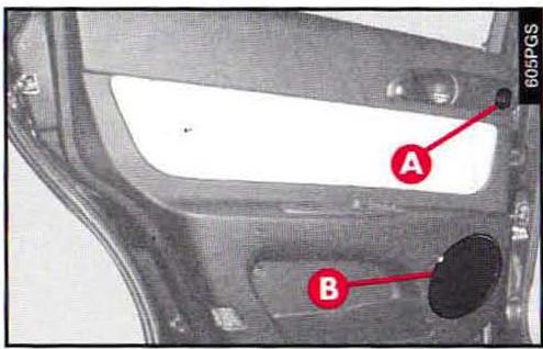 ALFA ROMEO 166 - HAUT-PARLEURS ARRIERE - 1