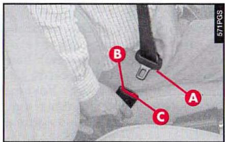 ALFA ROMEO 166 - CEINTURES AVANT ET ARRIÈRE LATERALES - 2
