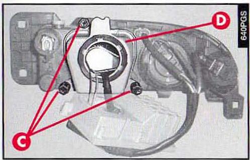 ALFA ROMEO 166 - ORIENTATION DES FEUX DE CROISEMENT POUR CIRCULATION A GAUCHE/DROITE - 3
